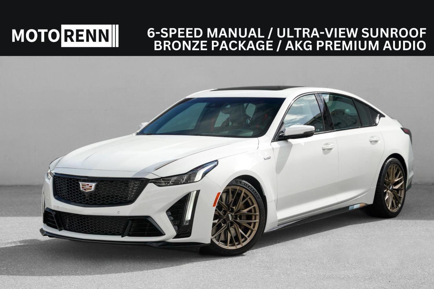 Used 2023 Cadillac CT5 V Blackwing w/ LPO, Bronce Accent Package RWD image 1