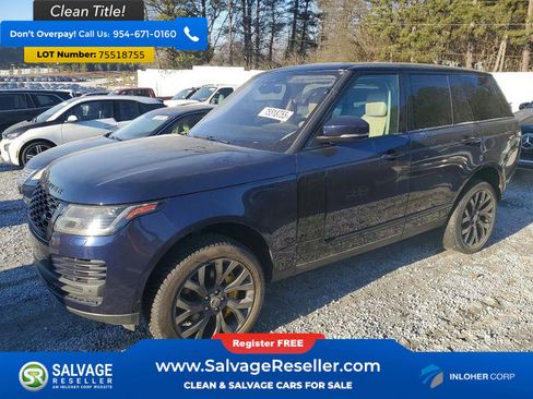 Used 2018 Land Rover Range Rover Supercharged image 1
