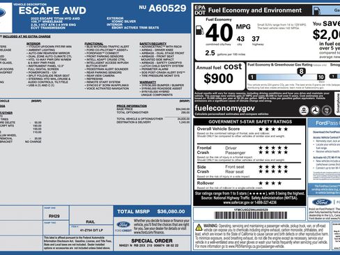 Used 2022 Ford Escape Titanium image 4
