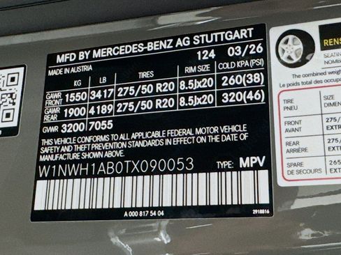 New 2026 Mercedes-Benz G 550 image 24
