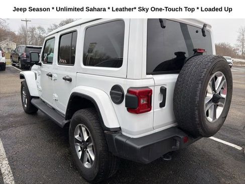 Used 2022 Jeep Wrangler Unlimited Sahara w/ LED Lighting Group image 5