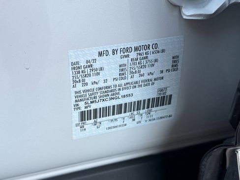 Used 2022 Lincoln Aviator Reserve w/ Equipment Group 201A image 36