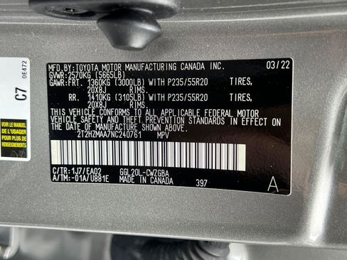 Certified 2022 Lexus RX 350 FWD w/ Premium Package image 36
