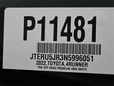 Used 2022 Toyota 4Runner TRD Off-Road Premium image 29