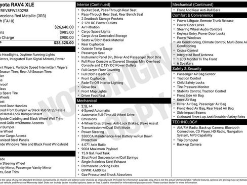 Used 2015 Toyota RAV4 XLE image 8