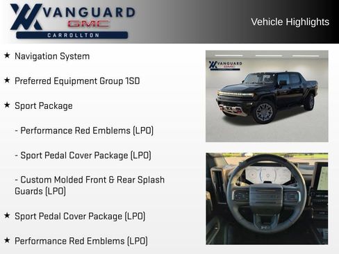 New 2025 GMC Hummer EV 3X w/ LPO, Sport Package image 6