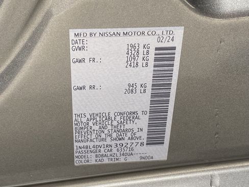 Used 2024 Nissan Altima 2.5 SV image 30