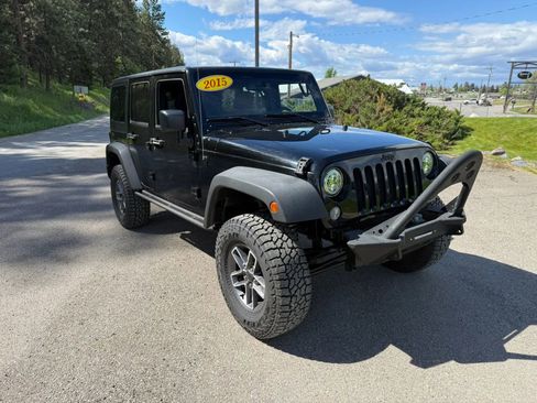 Used 2015 Jeep Wrangler Unlimited Sport w/ Quick Order Package 23S AWD/4WD image 3