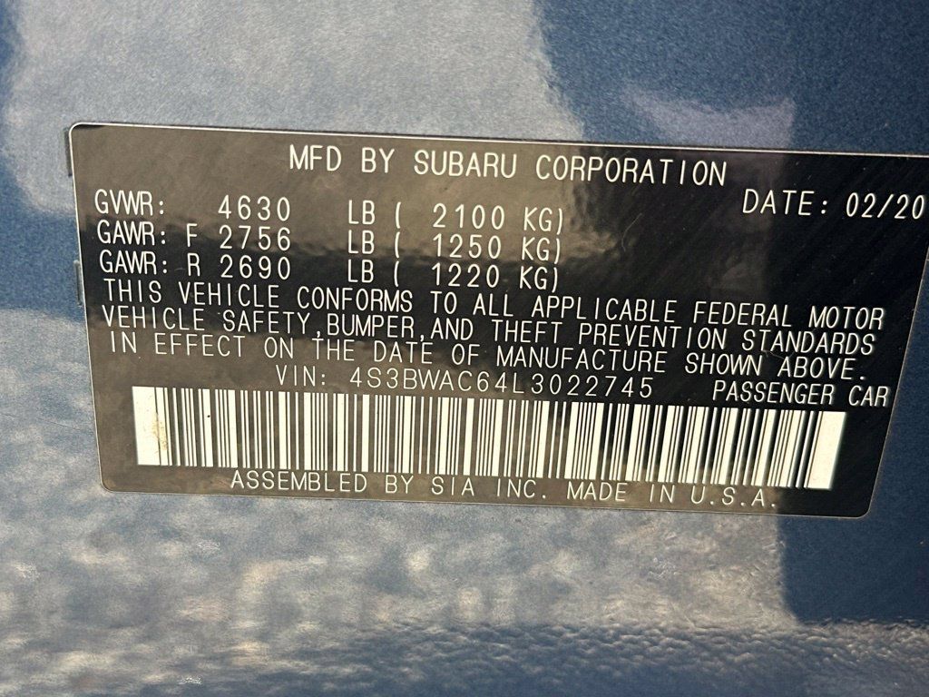 Used 2020 Subaru Legacy Premium AWD/4WD image 32