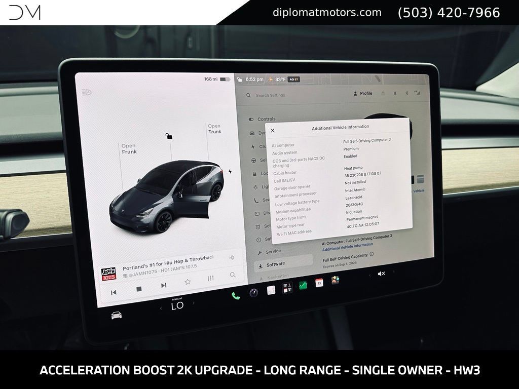 Used 2021 Tesla Model Y Long Range AWD/4WD image 35