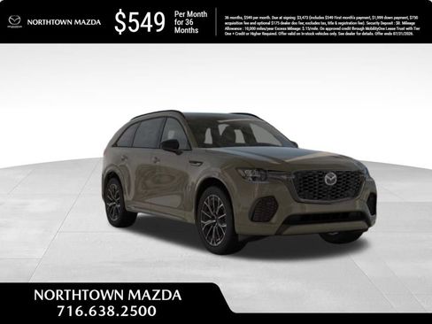 New 2026 MAZDA CX-70 3.3 Turbo S w/ Premium Package AWD/4WD image 3