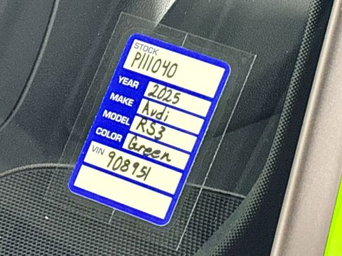 Used 2025 Audi RS 3 w/ Dynamic Plus Package image 26