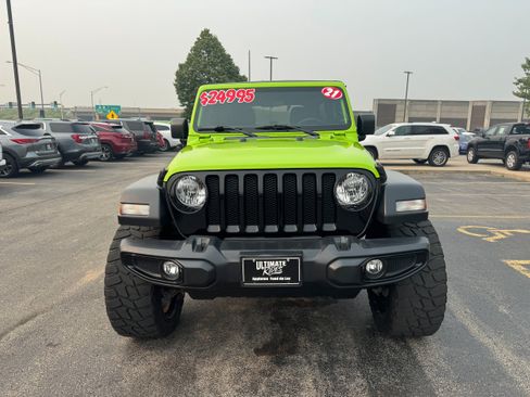 Used 2021 Jeep Wrangler Unlimited Sport AWD/4WD image 2