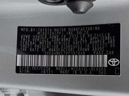 Certified 2023 Toyota Corolla SE FWD image 26