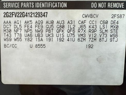 Used 2001 Pontiac Firebird Trans Am w/ SLP Firehawk Pkg RWD image 44