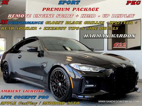 Used 2021 BMW 430i Coupe w/ M Sport Package RWD image 1