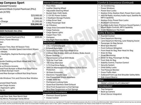 Used 2023 Jeep Compass Sport AWD/4WD image 7
