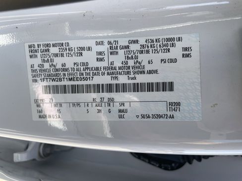 Used 2021 Ford F250 XL w/ STX Appearance Package image 40
