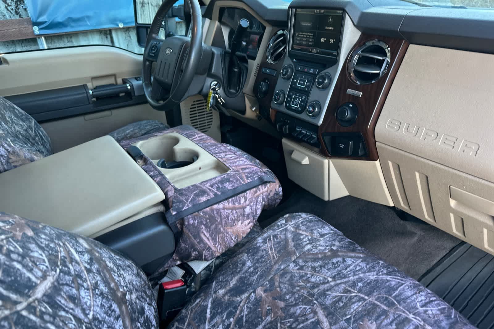 Used 2013 Ford F350 Lariat w/ Chrome Pkg AWD/4WD image 16