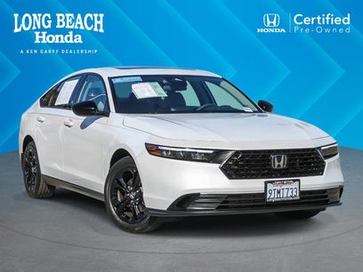 Certified 2025 Honda Accord SE