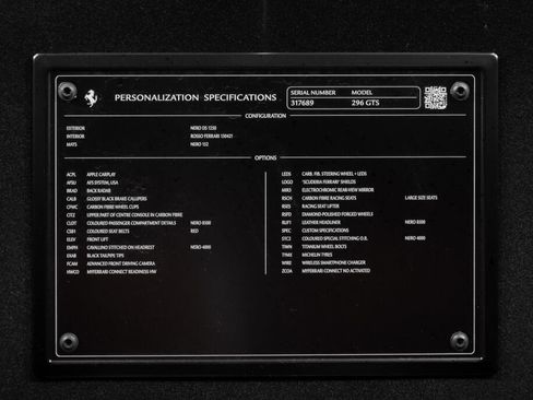 Used 2025 Ferrari 296 GTS image 26