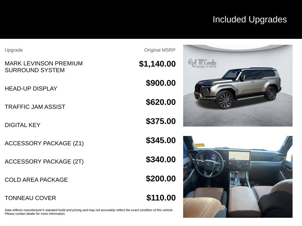 Used 2024 Lexus GX 550 w/ Accessory Package (Z1) AWD/4WD image 5