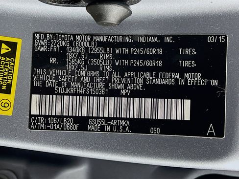 Used 2015 Toyota Highlander XLE image 29