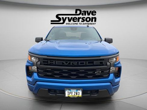 Used 2022 Chevrolet Silverado 1500 Custom w/ LPO, Dark Essentials Package image 2