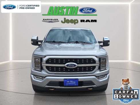 Certified 2022 Ford F150 Platinum w/ Equipment Group 701A High AWD/4WD image 8