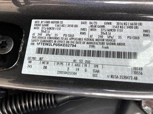 New 2025 Ford F150 STX w/ STX Black Appearance Package image 16