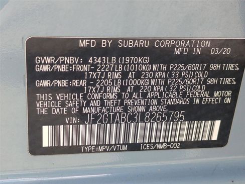 Used 2020 Subaru Crosstrek 2.0i AWD/4WD image 23