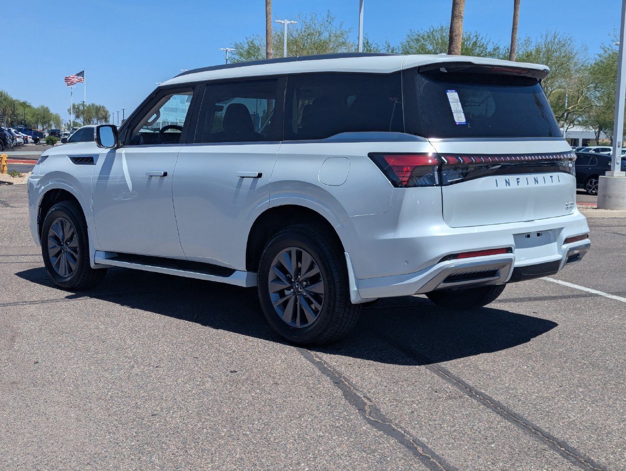 Certified 2026 INFINITI QX80 Pure w/ Cargo Package RWD image 3