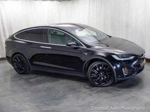 Used 2021 Tesla Model X Long Range AWD/4WD image 6