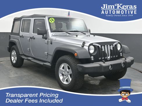 Used 2014 Jeep Wrangler Unlimited Sport w/ Max Tow Package AWD/4WD image 1