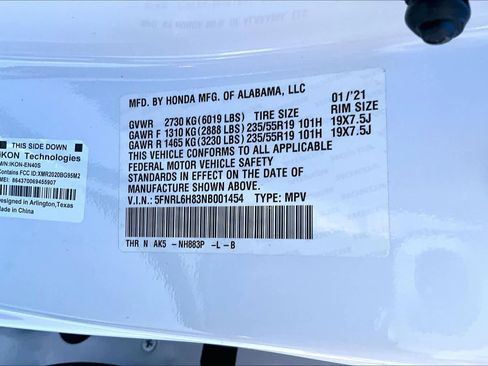 Used 2022 Honda Odyssey Touring image 33