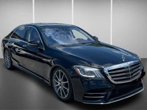Used 2018 Mercedes-Benz S 450 Sedan w/ AMG Line Exterior image 2