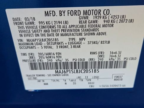 Used 2018 Ford EcoSport S image 12
