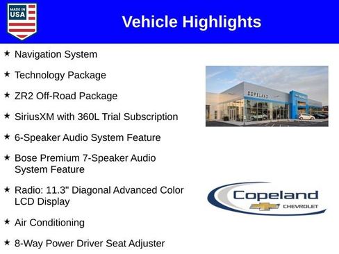 New 2026 Chevrolet Colorado ZR2 w/ Technology Package AWD/4WD image 3