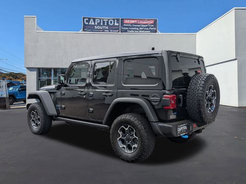 Certified 2023 Jeep Wrangler Unlimited Rubicon 4xe w/ Cold Weather Group AWD/4WD image 6