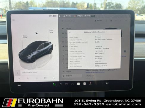 Used 2024 Tesla Model Y Long Range AWD/4WD image 20