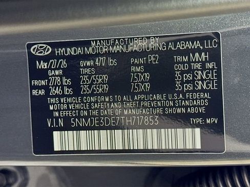 New 2026 Hyundai Tucson Limited FWD image 54