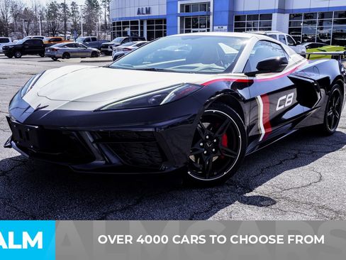 Used 2021 Chevrolet Corvette Stingray Preferred Conv w/ 2LT image 2