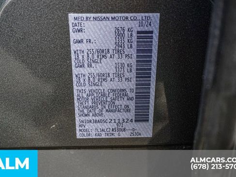 Used 2025 Nissan Pathfinder SV image 57