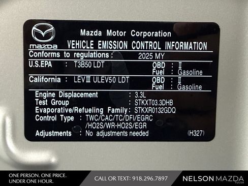 Certified 2025 MAZDA CX-90 3.3 Turbo w/ Preferred Package AWD/4WD image 53