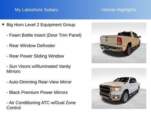 Used 2020 RAM 1500 Big Horn image 11