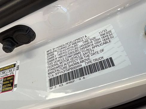 Certified 2023 Honda Ridgeline RTL image 30