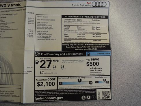 Used 2015 Audi A3 1.8T Premium w/ Aluminum Style Package image 30