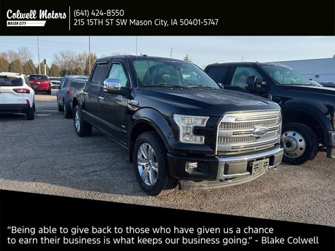 Used 2017 Ford F150 Platinum w/ Equipment Group 701A Luxury image 1