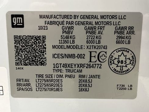 Used 2024 GMC Sierra 2500 Denali Ultimate w/ Snow Plow Prep/Camper Package image 46