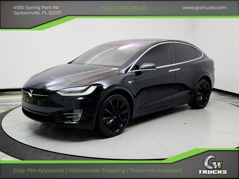 Used 2018 Tesla Model X 75D AWD/4WD image 1